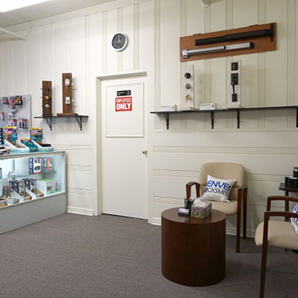 Denver Locksmith Shop Interior
